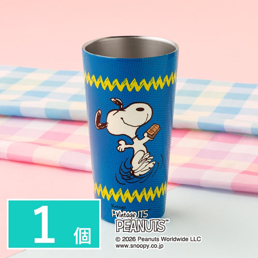 東京砂糖奶油樹史努比不鏽鋼保溫杯 1個
