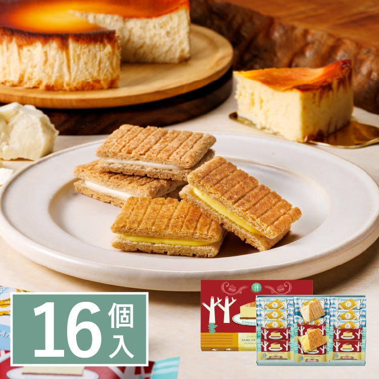 砂糖奶油樹 夾心餅綜合禮盒 16個入