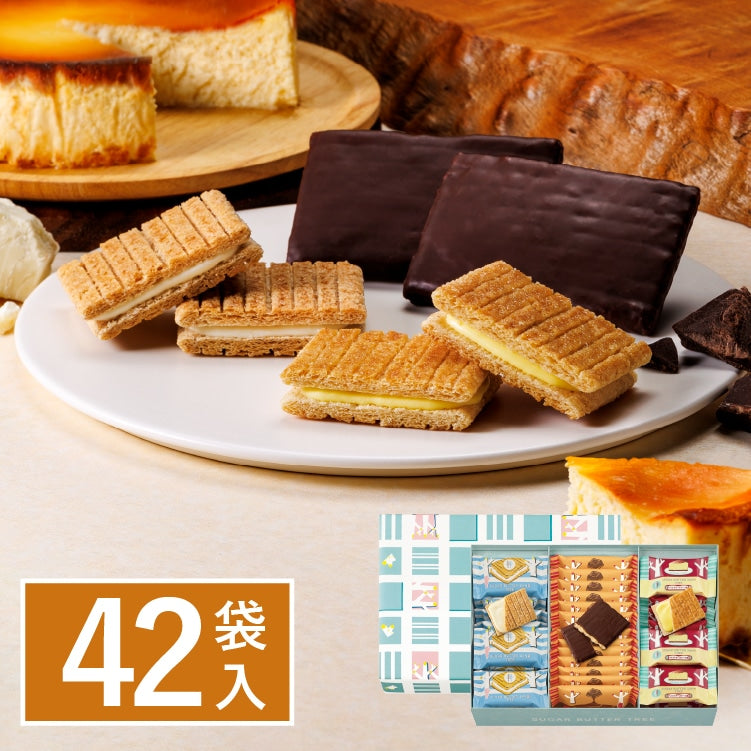 砂糖奶油樹 綜合禮盒 42袋入