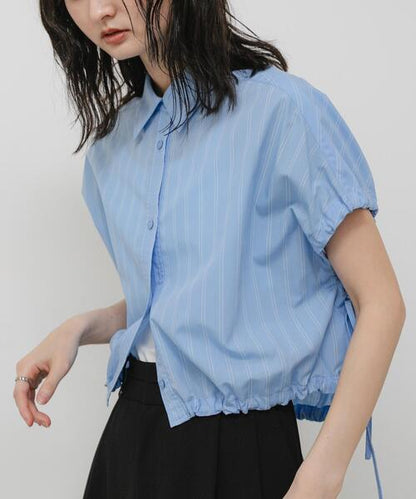 日本代購｜SENSE OF PLACE by URBAN RESEARCH SENSE OF PLACE by URBAN RESEARCH ブラウス シャツ 「イージーケア」クロップドギャザーシャツ レディース｜ZOZOTOWN