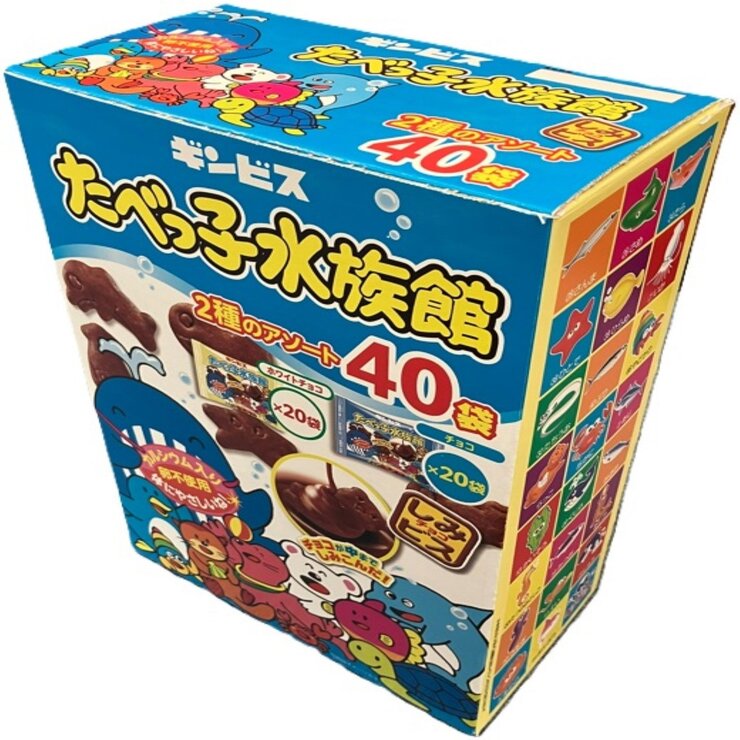 Japan Costco Japan costco Ginbis Ginbis Aquarium Biscuit Mix 25g x 40 bags suitable for children over 3 years old