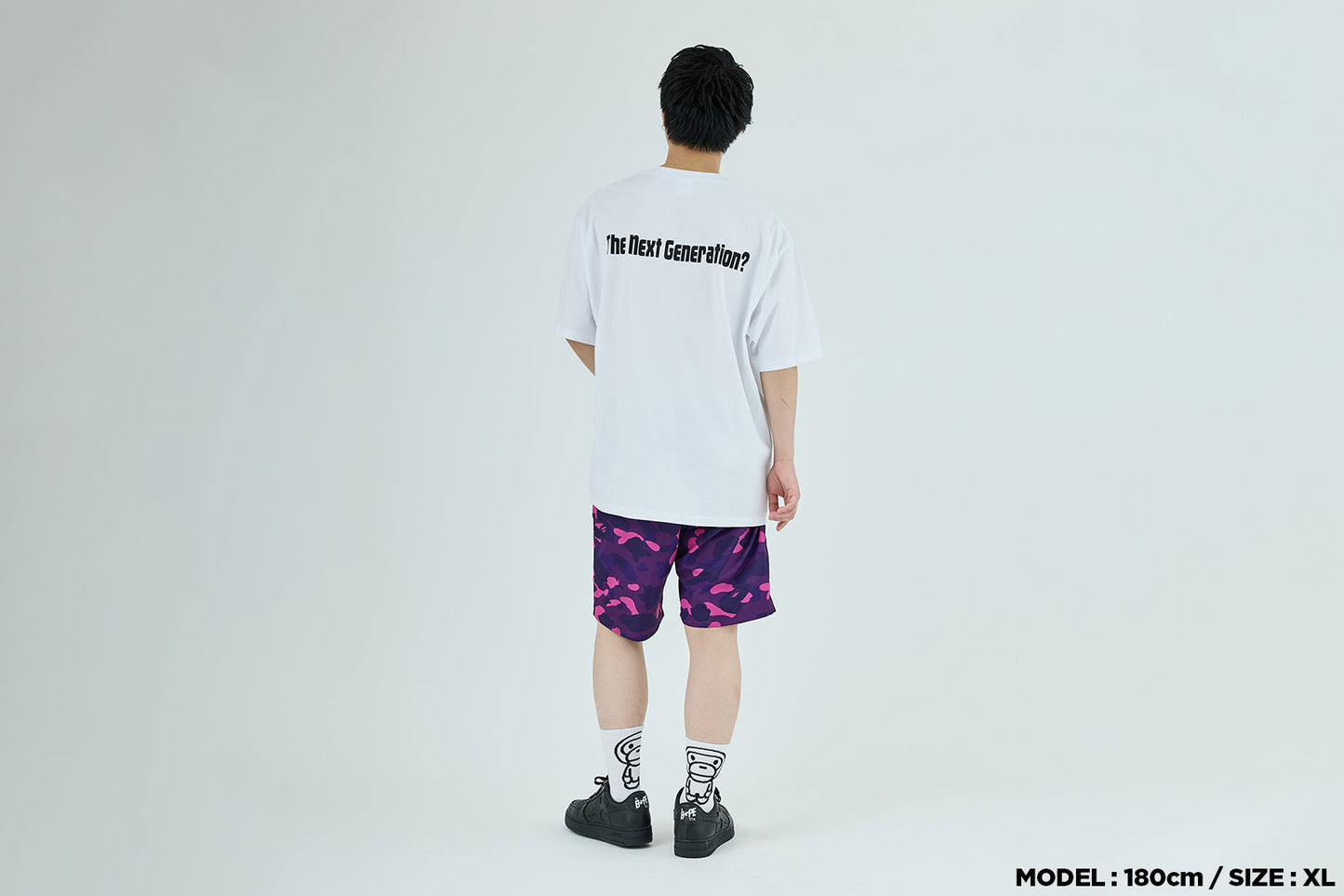 BAPE LOGO 寬鬆版 T 恤