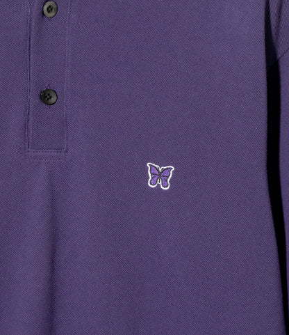 日本代購｜NEPENTHES 長袖 polo 衫 - Shawl Collar L/S Polo - 棉質 Pique｜NEPENTHES ONLINE STORE