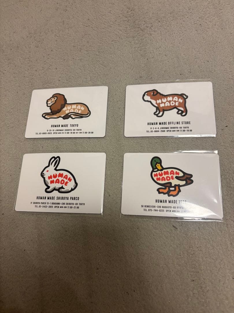 日本代購｜HUMAN MADE 磁鐵 - 4枚組合｜Mercari