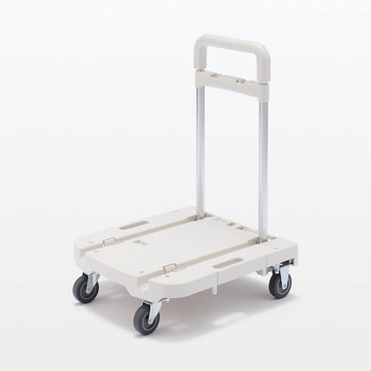 日本代購｜無印良品のストアを表示 無印良品 持ち手の高さを変えられるポリプロピレン台車 幅39×奥行44×高さ62?87.5cm 12823506 台車 折り畳み 軽量｜Amazon JP
