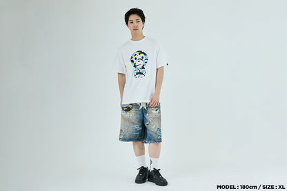 BAPE NEW MULTI CAMO BIG BABY MILO TEE