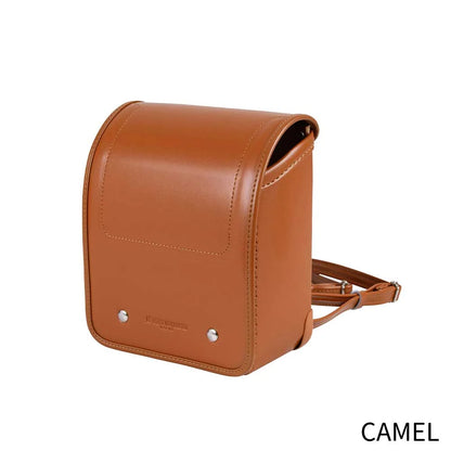日本代購｜HIDEOWAKAMATSU 【30％OFF】Leather-Style Kawaii Chic Mini Backpack 迷你後背包【【30％OFF】Leather-Style Kawaii Chic Mini Backpack 迷你後背包 - CAMEL】｜HIDEOWAKAMATSU