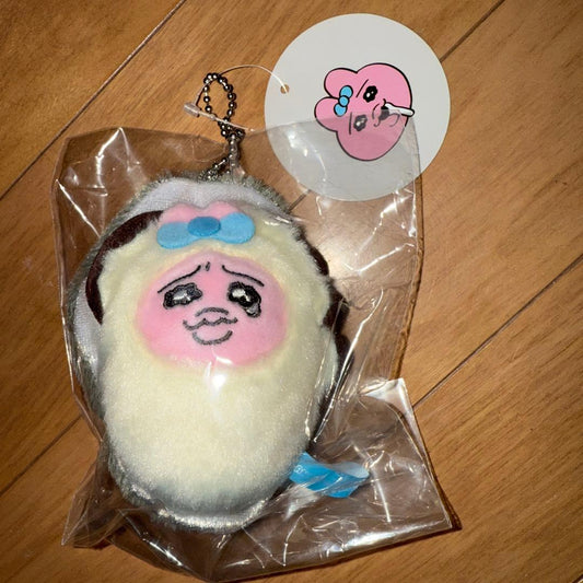 日本代購｜未知 兔子 公仔鑰匙圈 - 可愛的おぱんちゅうさぎ牡蠣公仔鑰匙圈｜Mercari