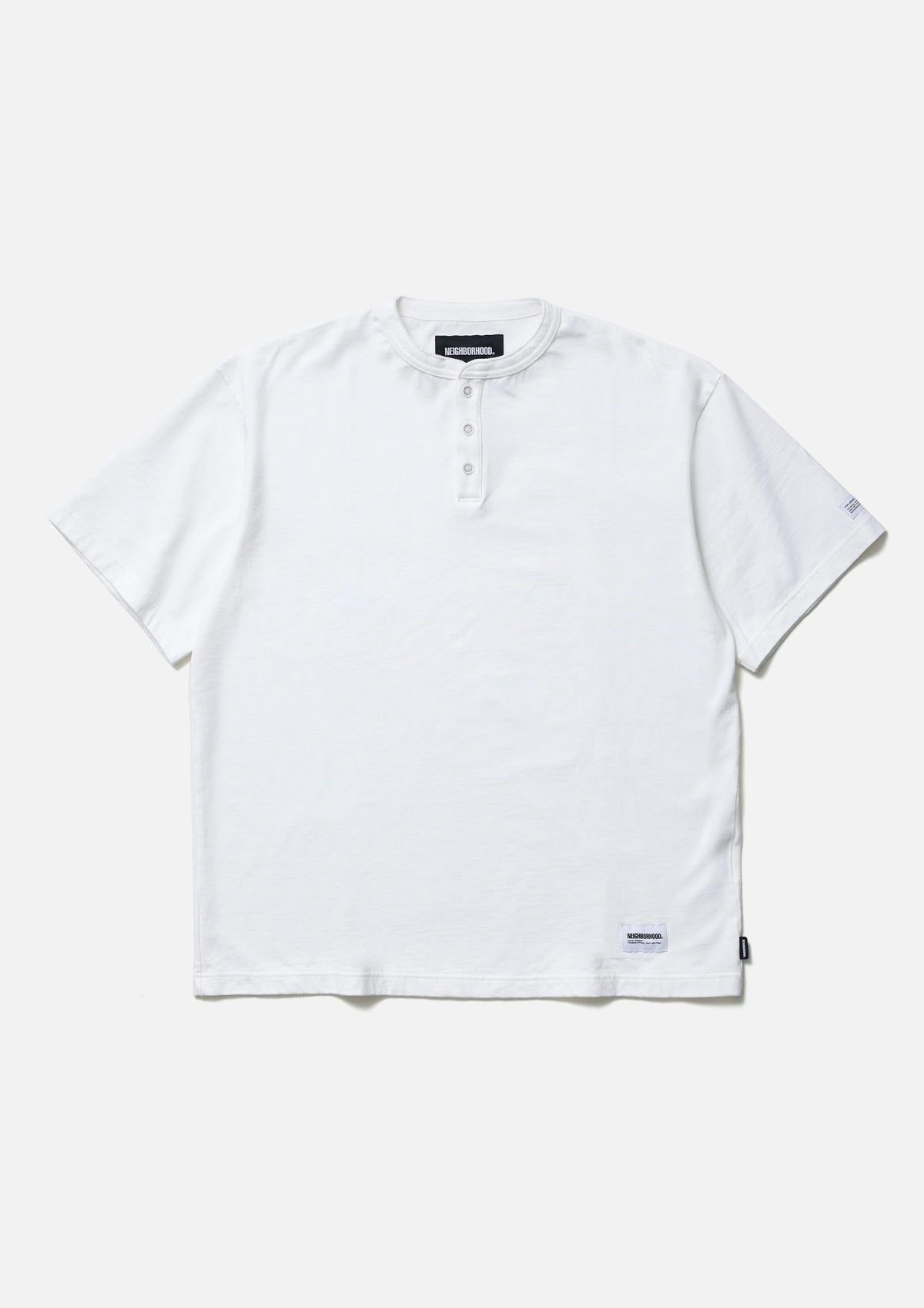 日本代購｜NEIGHBORHOOD CLASSIC HENLEY NECK SS【BLACK / XL】｜NEIGHBORHOOD