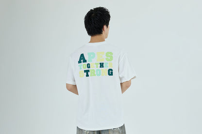 BAPE COLORS COLLEGE ATS TEE