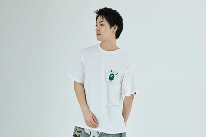 BAPE COLORS COLLEGE ATS TEE