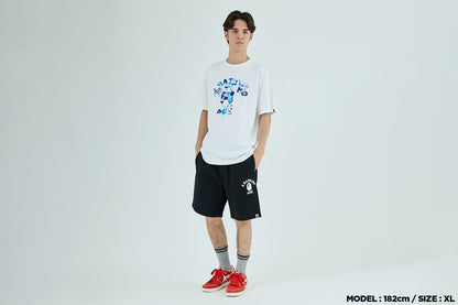 BAPE ABC CAMO COLLEGE MILO TEE