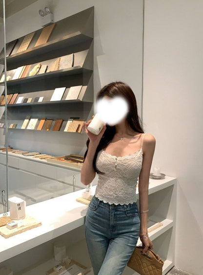 日本代購｜GRL 內搭背心 - 蕾絲杯內搭背心カップ付きレースキャミソール｜GRL