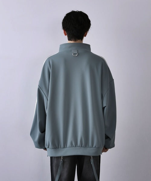 日本代購｜LILL LILL（リル） ジャージブルゾン X-LARGE ブルーグレー メンズ｜ZOZOTOWN