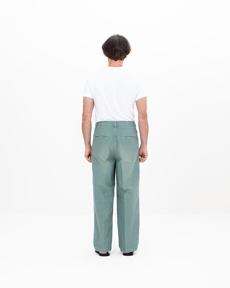 日本代購｜visvim 褲子 - BROADER CHINO DMGD 修身褲【米色 / 2】｜visvim