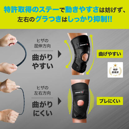 日本代購｜ザムスト 護膝 - 膝護具 ZK系列 左右兼用｜Amazon JP