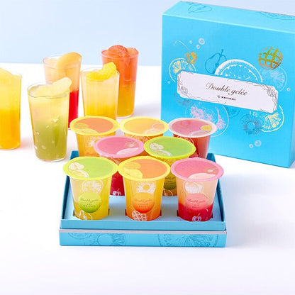 YOKUMOKU 雙層水果果凍 5種8個入