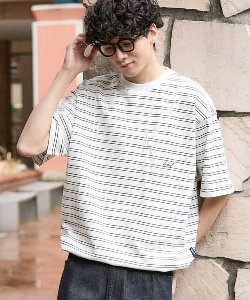 日本代購｜HECT T恤 - One Point Logo 半袖口袋T恤｜ZOZOTOWN