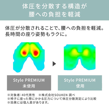 日本代購｜Style 椅子 - PREMIUM 系列 骨盆支撐椅｜Amazon JP