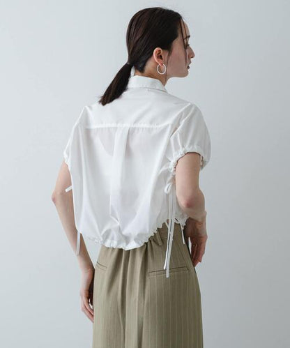 日本代購｜SENSE OF PLACE by URBAN RESEARCH SENSE OF PLACE by URBAN RESEARCH ブラウス シャツ 「イージーケア」クロップドギャザーシャツ レディース｜ZOZOTOWN