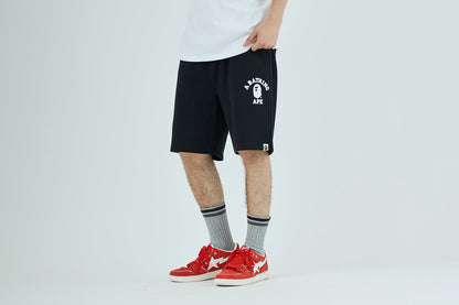 BAPE 大學風格運動短褲