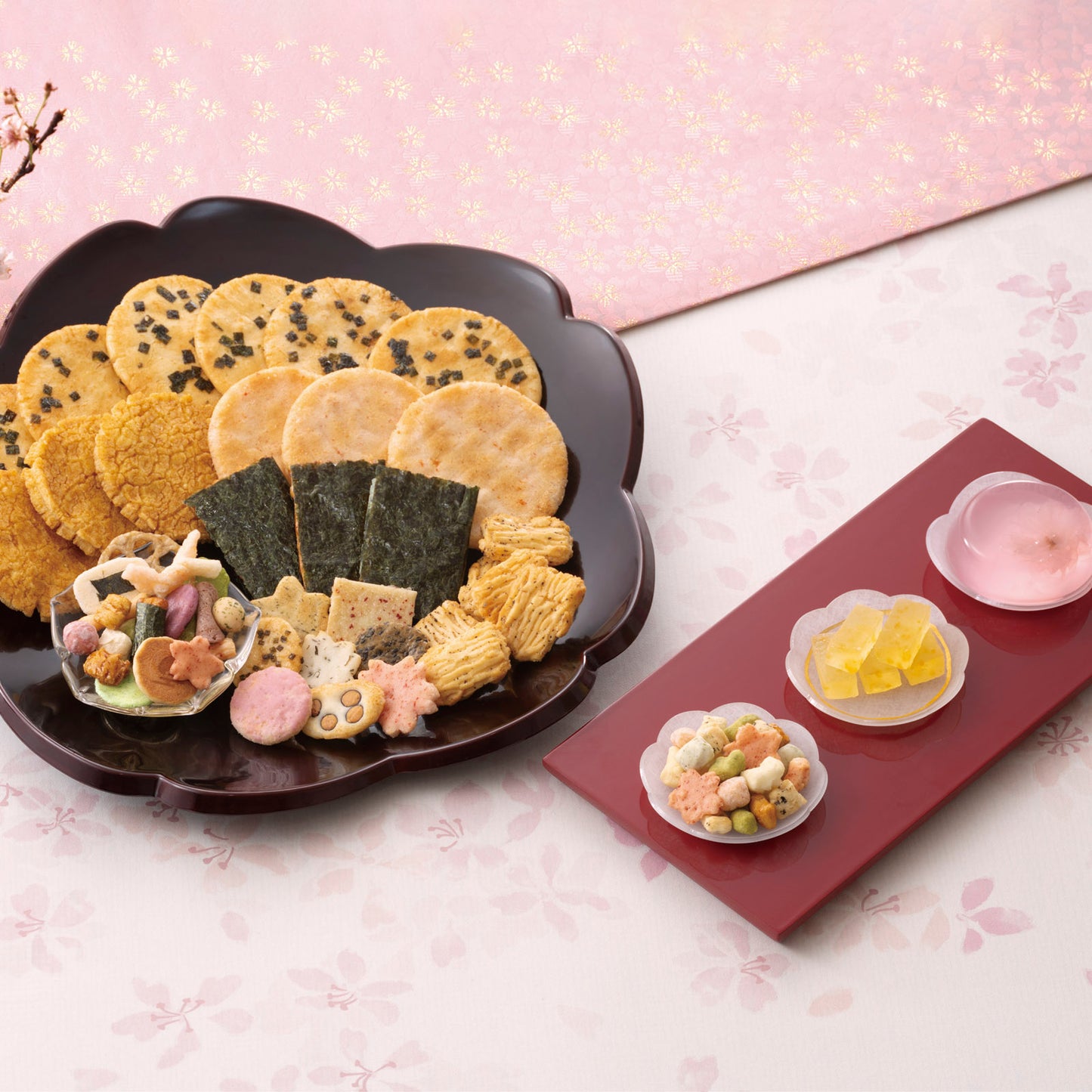 春爛漫的詰合春うららけし 化妝箱(大)（21袋+涼菓2個）