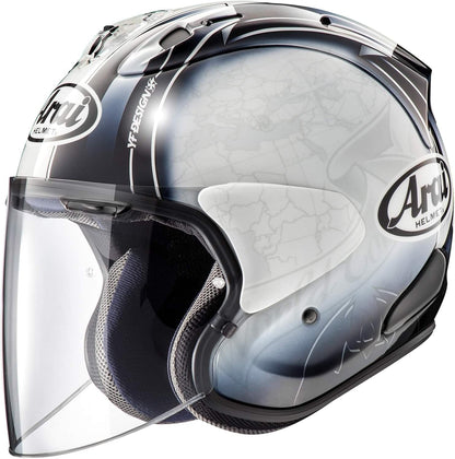 日本代購｜Arai 摩托車安全帽 - VZ-RAM HARADA TOUR 白色摩托車安全帽 59-60cm｜Amazon JP