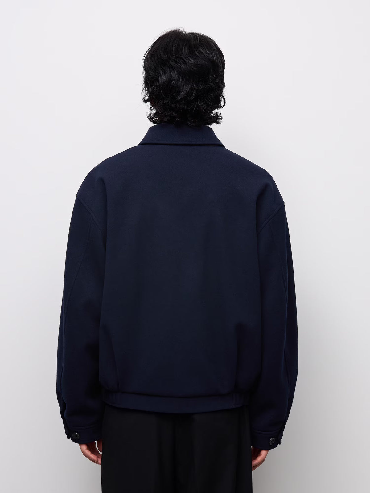 日本代購｜GU コージーメルトンジップブルゾン【DARK GRAY / M】｜GU