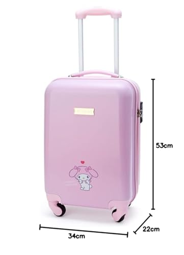 『SANRIO 角色行李箱 登機箱 34×22×53cm 旅行必備』