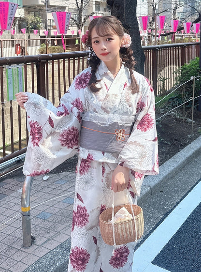 日本代購｜GRL 飾品 - 花朵造型珍珠飾帶｜GRL