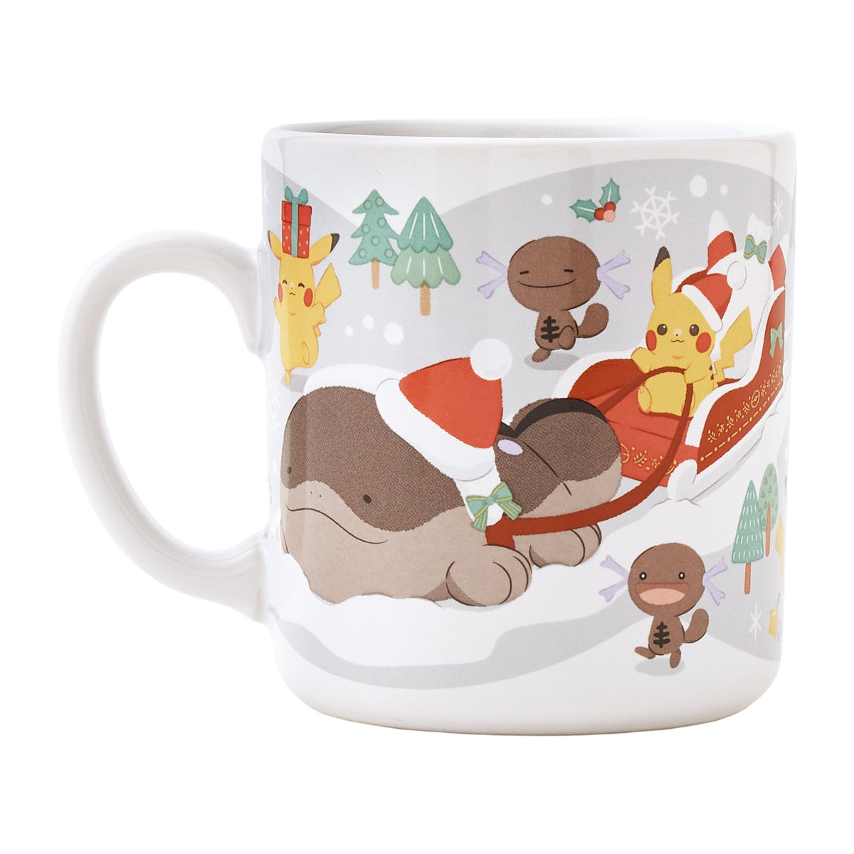 日本代購｜Pokémon Center 蓋付きマグカップ クリスマスじゅんびチュウ！コップ・マグカップ｜Pokémon Center
