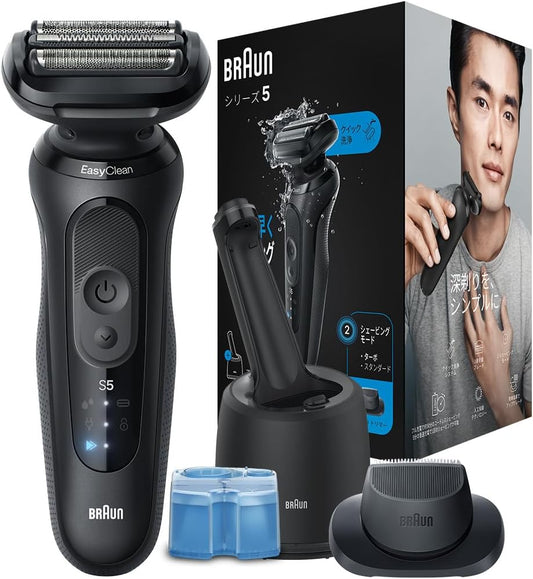 日本代購｜Braun 電動刮鬍刀 - 系列5 洗淨機附贈｜Amazon JP