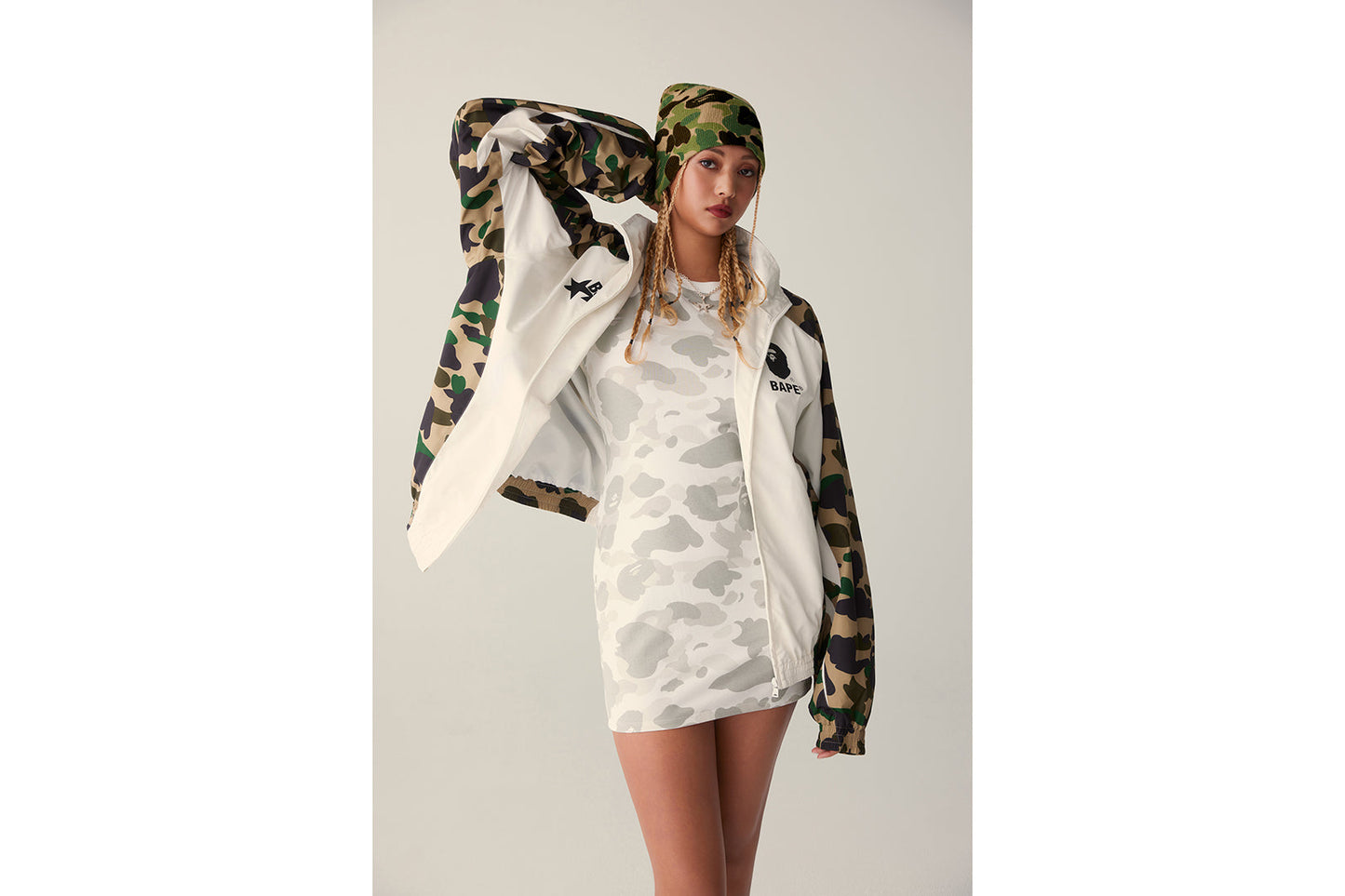 BAPE ABC CAMO BEANIE