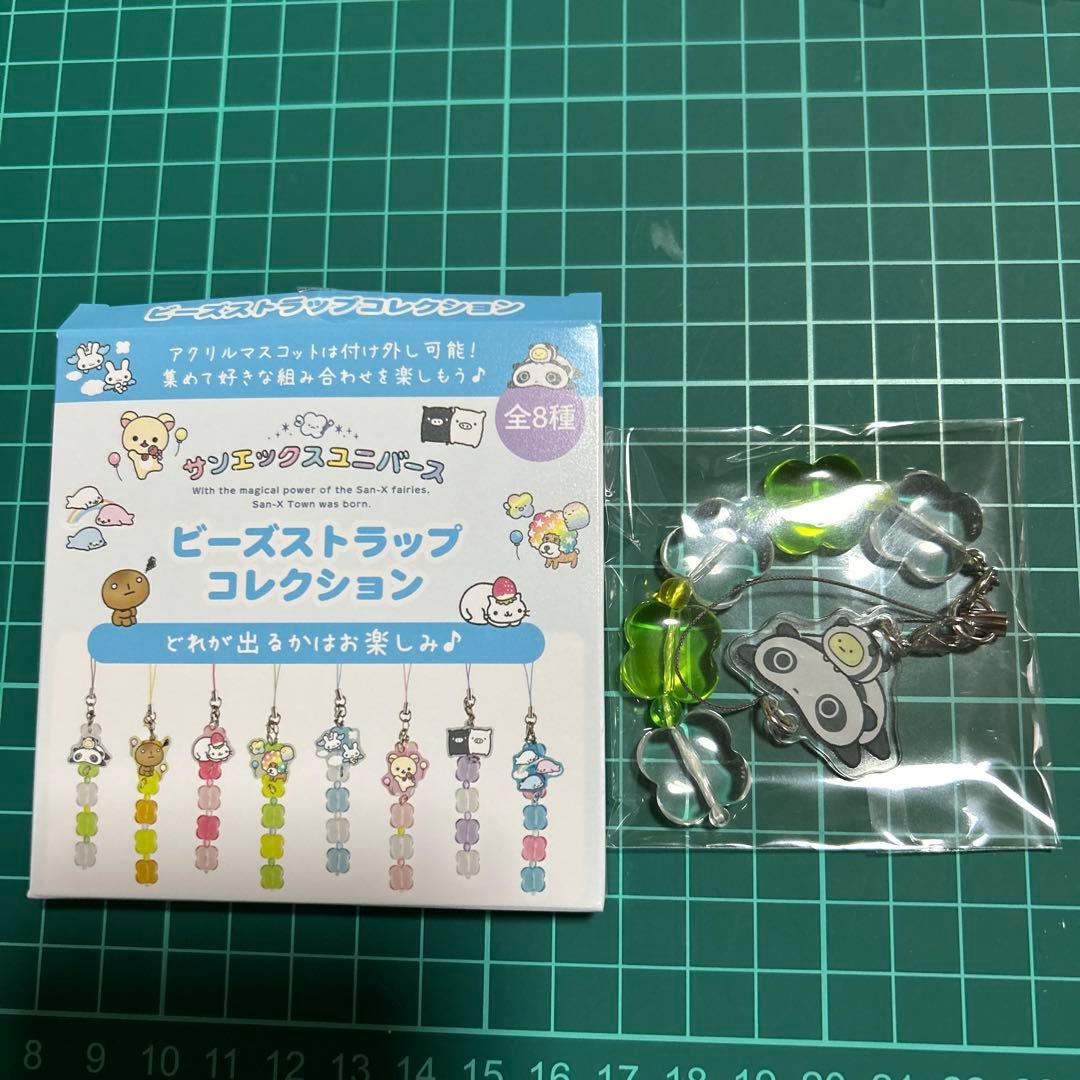 日本代購｜サンエックスユニバース ビーズストラップコレクション アクキー たれぱんだ｜Mercari
