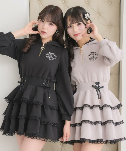 日本代購｜Rlab 連身裙 - 層次設計運動連身裙 | Rlab｜Rlab-jp