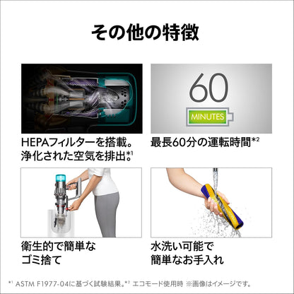 日本代購｜戴森 吸塵器 - V12 Detect Slim Fluffy 無線手持式吸塵器｜Amazon JP