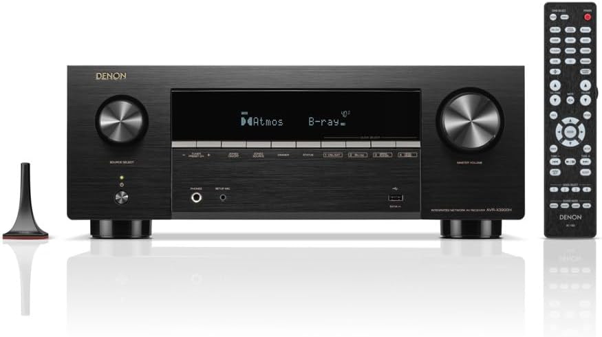 日本代購｜Denon AV接收器 - AVR-X3900H 9.4ch AV接收器 8K Ultra HD｜Amazon JP