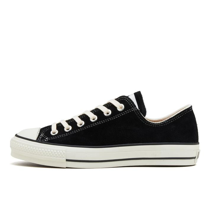 日本代購｜匡威 鞋子 - SUEDE AS J OX 黑色麂皮鞋｜CONVERSE