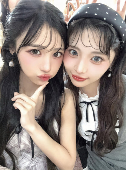日本代購｜GRL 髮飾 - 黑色圓點髮箍【ドット柄カチューシャ】｜GRL