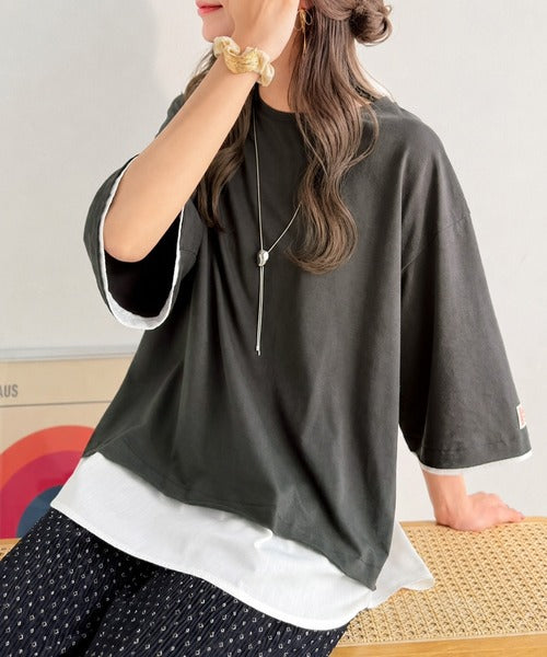 日本代購｜Java T恤 - tシャツ 半袖 フェイクレイヤードT恤｜ZOZOTOWN