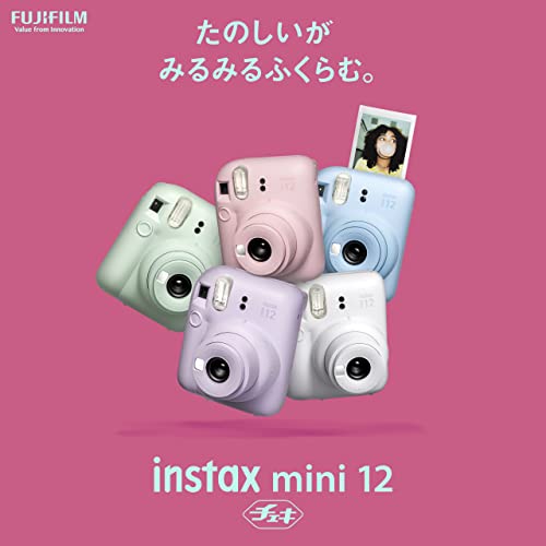 富士軟片 FUJIFILM 拍立得相機 instax mini 12  自動曝光 近拍功能 時尚設計