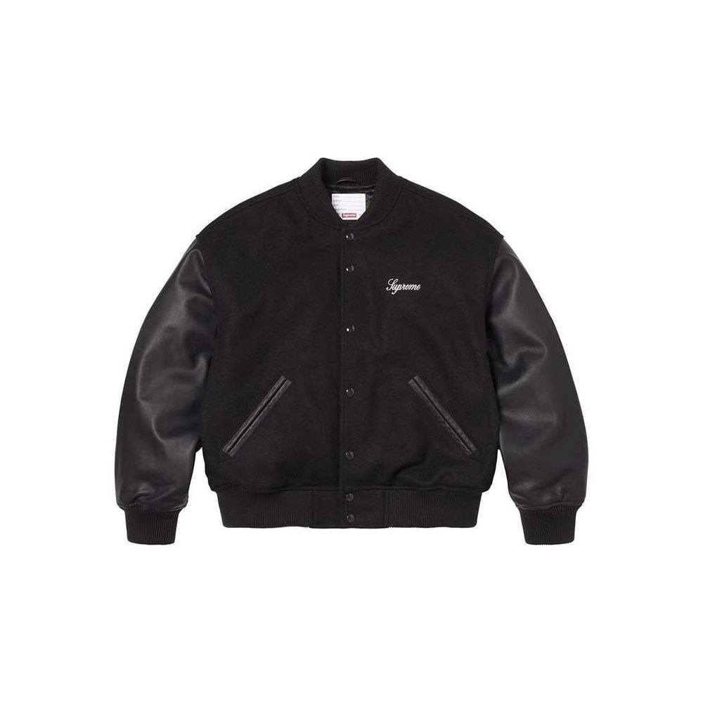 日本代購｜SUPREME Supreme Cross Varsity Jacket 十字架 棒球外套 黑色 SS26J20-BK [台灣現貨] | NIKE | Yahoo購物中心｜SUPREME