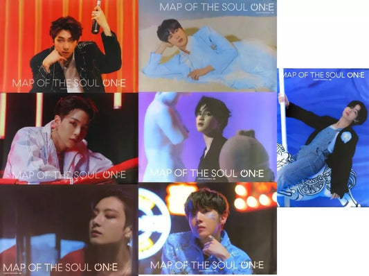日本代購｜HYBE 海報 - BTS MAP OF THE SOUL ON：E 海報7枚套裝｜HYBE