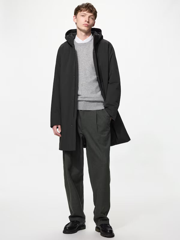 日本代購｜UNIQLO 外套 - ハイブリッドダウン外套【09 黑色 / XL】｜UNIQLO