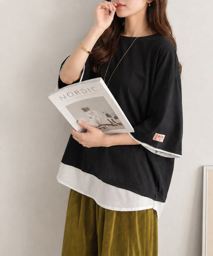 日本代購｜Java T恤 - tシャツ 半袖 フェイクレイヤードT恤｜ZOZOTOWN
