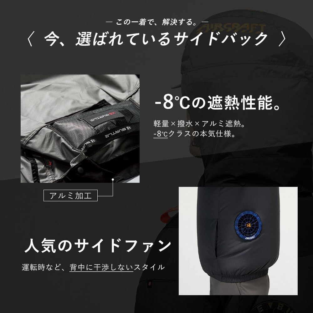 日本代購｜BURTLE 空調背心 - 2026年春夏空調背心輕量撥水｜Amazon JP