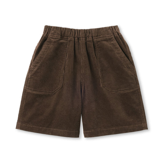 日本代購｜無印良品 裙子 - 兒童彈性絨布短裙｜MUJI