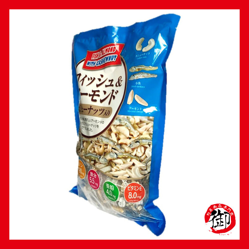 日本好市多 COSTCO 杏仁腰果小魚乾  420g