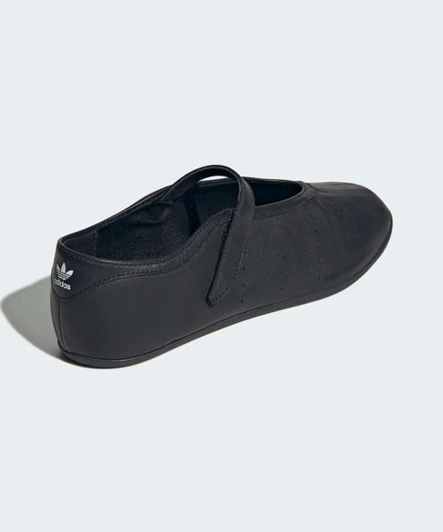 日本代購｜阿迪達斯 鞋子 - STAN SMITH LO BALLET 黑色平底鞋 22.5cm｜ZOZOTOWN