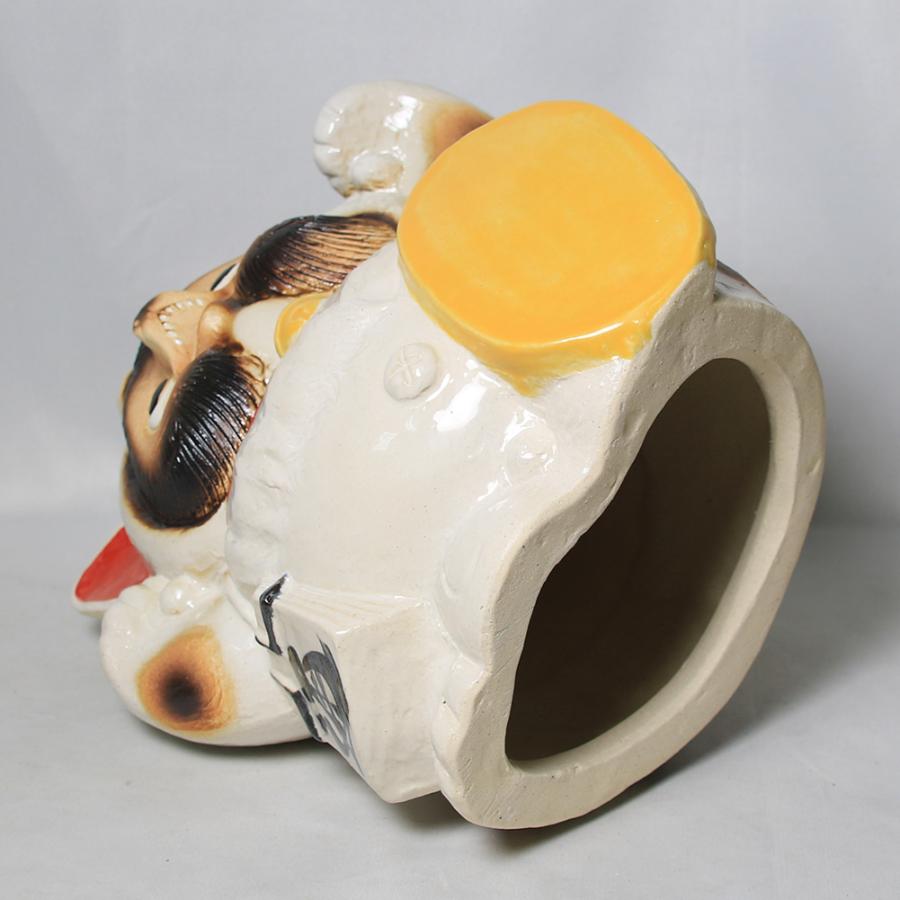 日本代購｜信楽焼 招き猫タヌキ 招きネコを被った狸 置物 可愛い 両手挙げ 陶器 プレゼント タヌキ おしゃれ  9号招き猫タヌキ ta-0431｜Shopping.yahoo